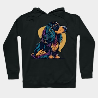 English Cocker Spaniel Portrait Hoodie